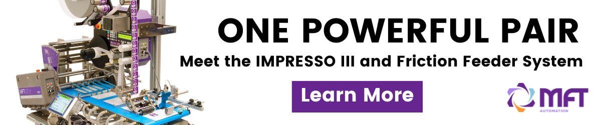 One Powerful Pair: Meet the Impresso 3 and Friction Feeder System. Learn More.