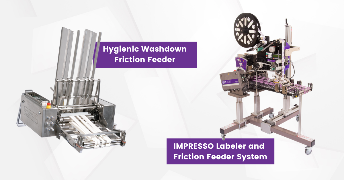 IMPRESSO Labeler and Friction Feeder System (1)