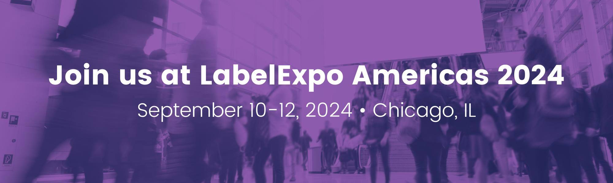 2024 LabelExpo Americas Blog Header